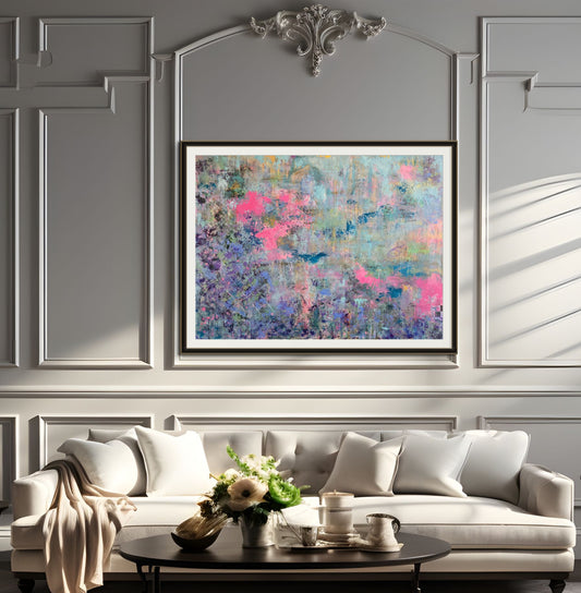 Installation view of First Blush