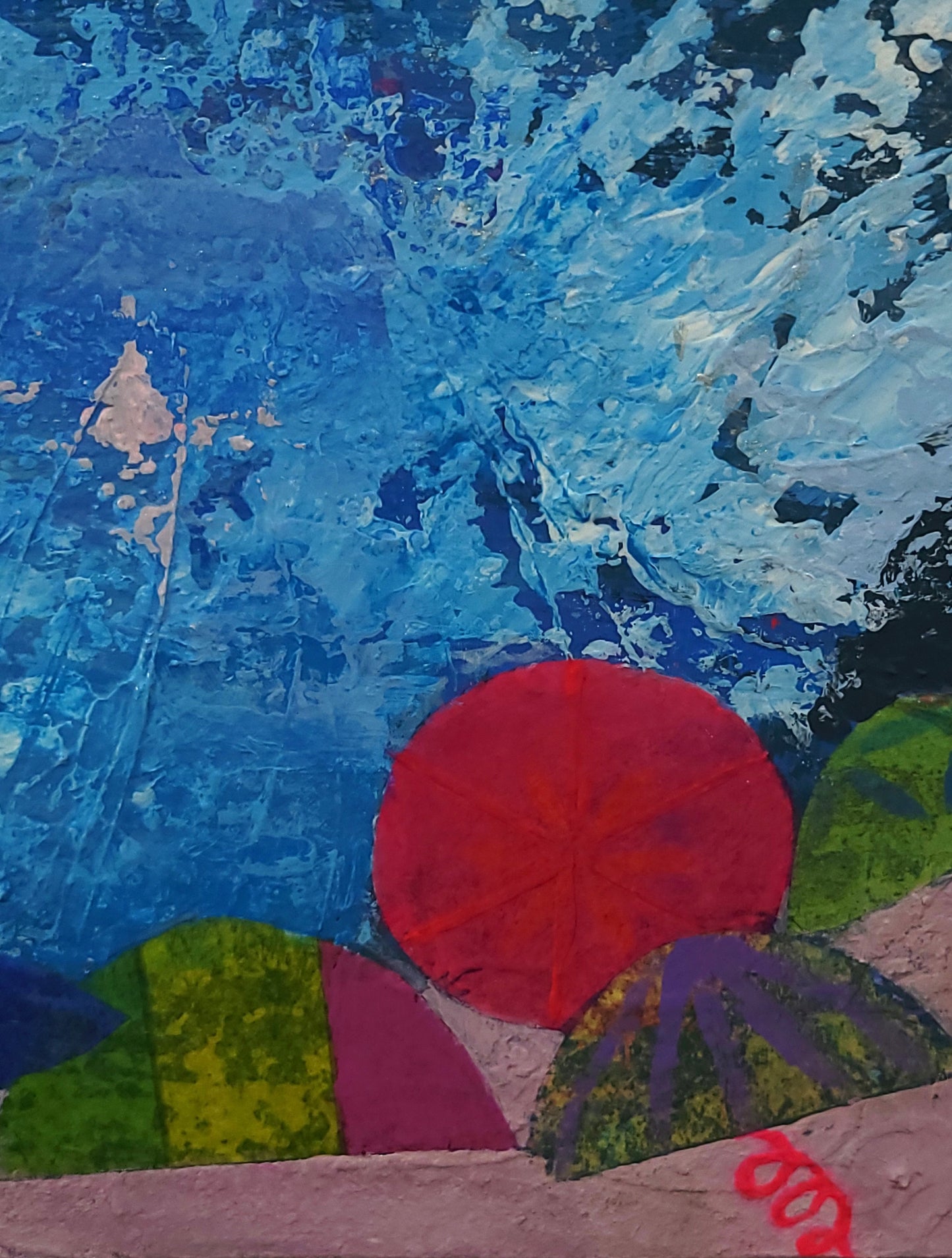 Detail 5 of La Plage showing umbrellas
